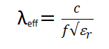 Costante dielettrica Formulare