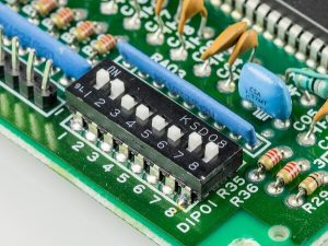 Nedap ESD1 nyomtatóvezérlő DIP-kapcsoló 91833