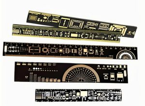 különböző méretű pcb vonalzó