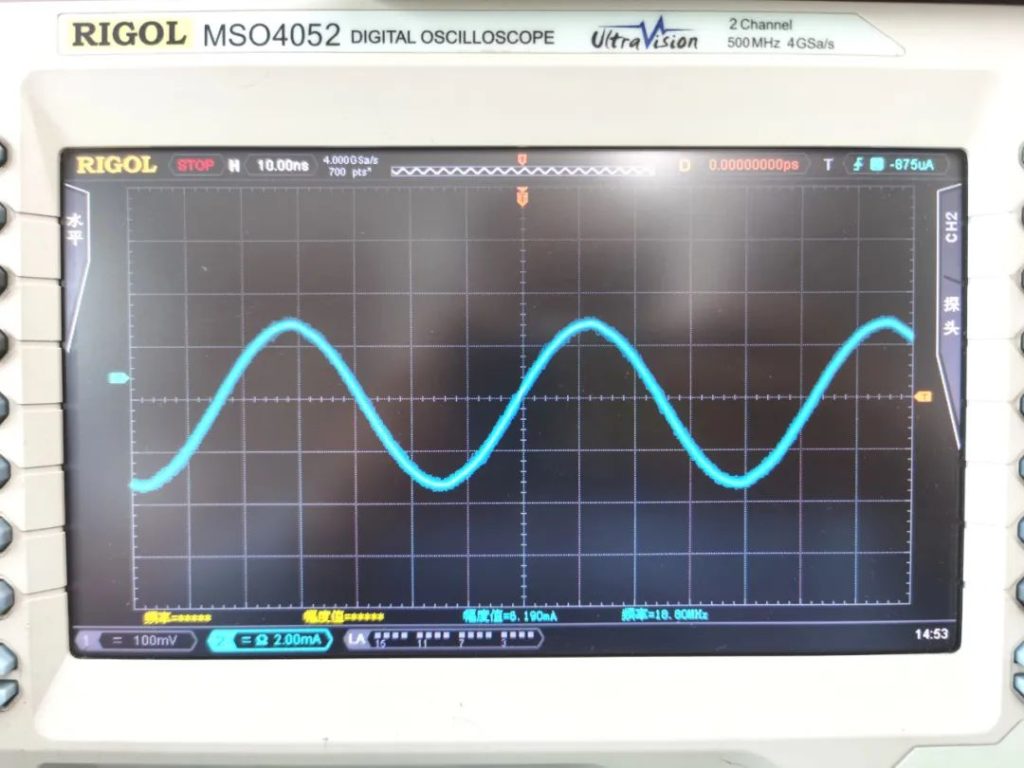 frequenza dell'oscillatore